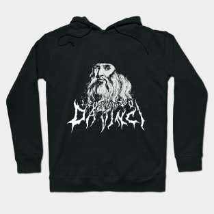 Leonardo Da Vinci Metal Hoodie